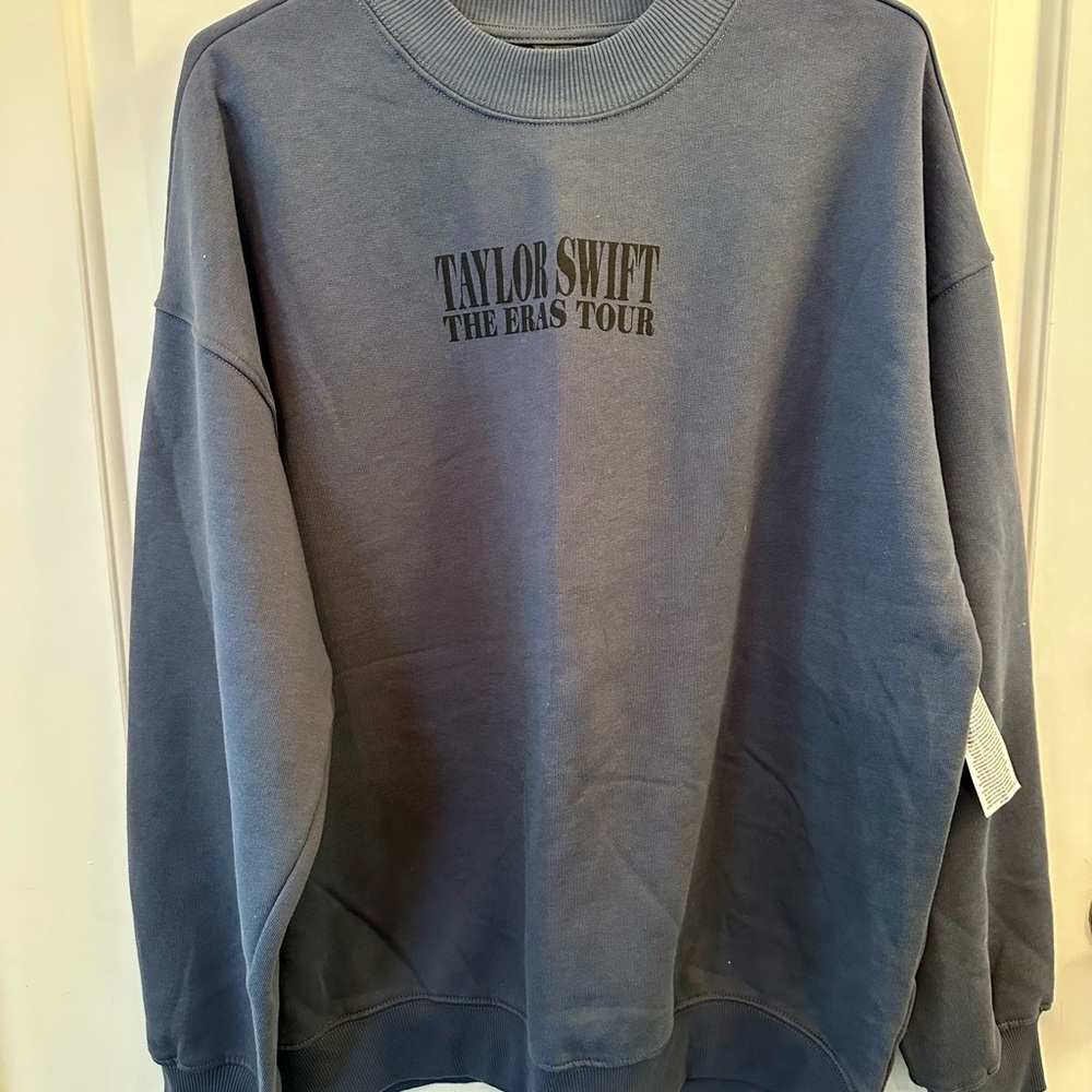 Taylor Swift The Eras Tour Blue Sweater